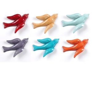 Wilcox Handmade Metal Colorful Birds